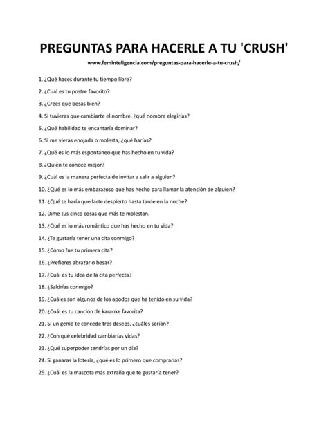 preguntas para conocer a alguien que te gusta|60 preguntas para hacerle a alguien que te gusta